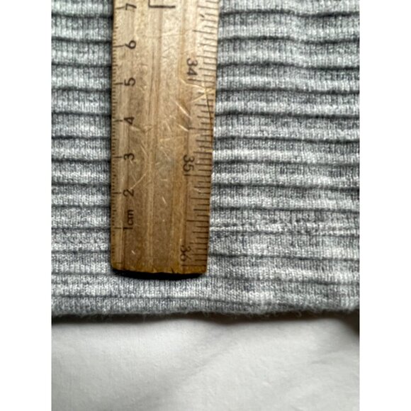 J. Jill‎ Textured Striped Long Sleeve Dress size Small Gray - Picture 6 of 6